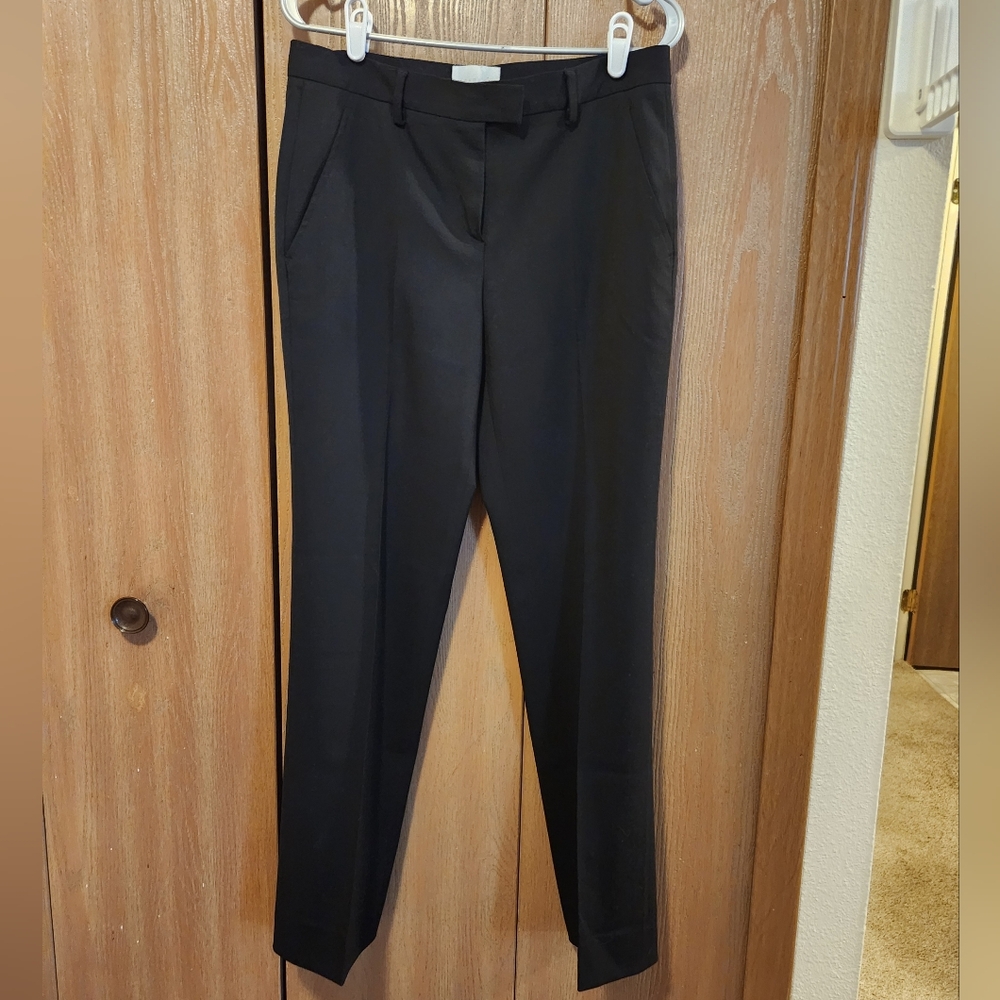 Vtg Iceberg Women’s Black Italian 97% Virgin Wool Blend Pants Trousers IT42 US 6